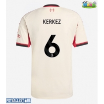 Liverpool Milos Kerkez #6 Bortedrakt 2025-26 Kortermet